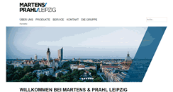 Desktop Screenshot of martens-prahl-leipzig.de